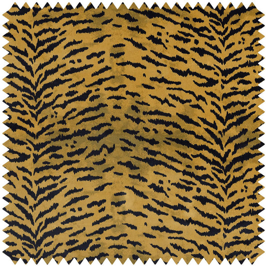 Tigre Velvet Fabric -  Taupe - House of Hackney - 1-FA-TIG-VE-TPE-XXX-XXX - Premier Wallcovering