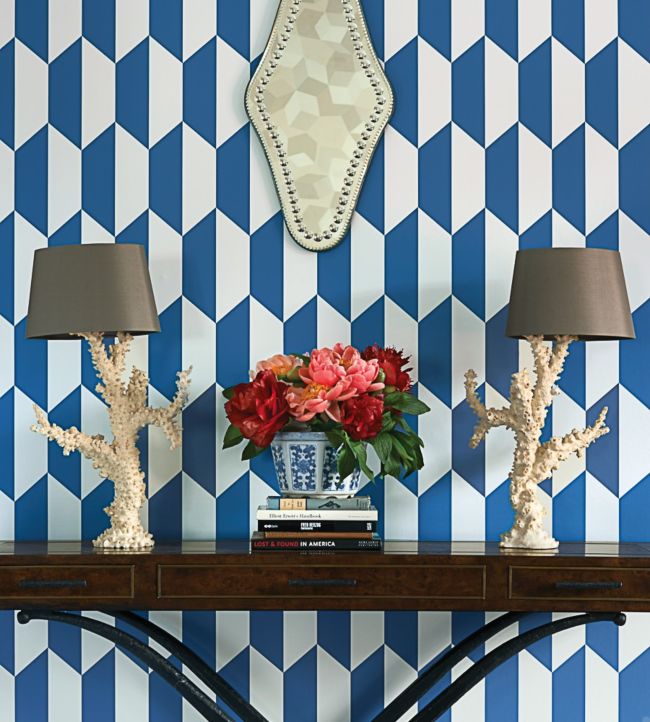Tile Wallpaper - Black and White - 105/12050 - Cole & Son - Premier Wallcovering