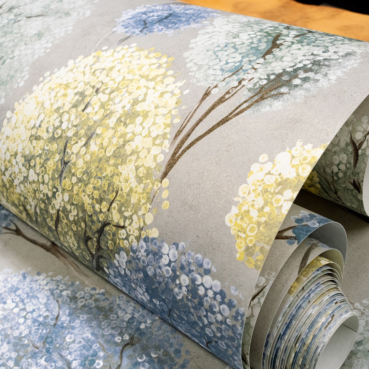 Tilia Julie Feels Home Wallpaper - Citron Stone - Hohenberger - 26923 - Premier Wallcovering
