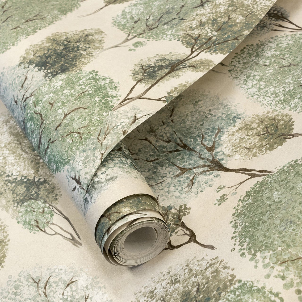 Tilia Julie Feels Home Wallpaper - Sage Greyish - Hohenberger - 26924 - Premier Wallcovering