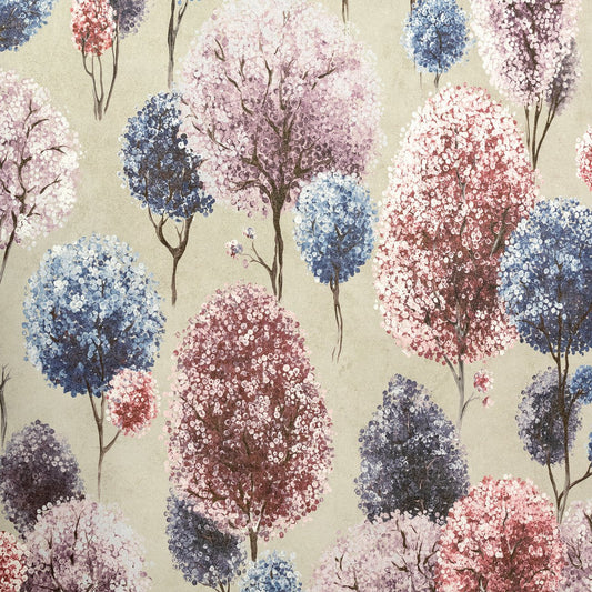 Tilia Julie Feels Home Wallpaper - Lilac Mud - Hohenberger - 26922 - Premier Wallcovering
