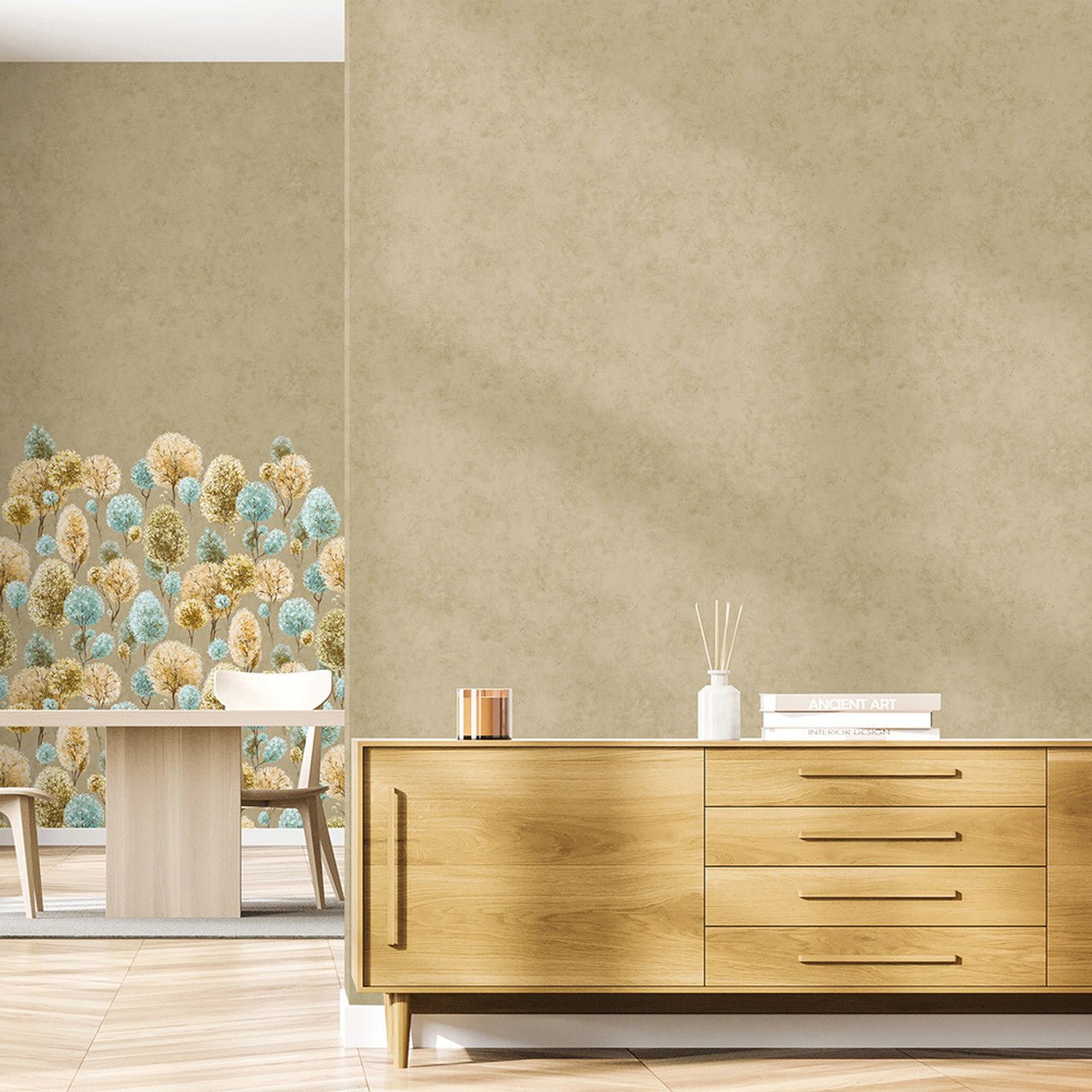 Tilia Plain Julie Feels Home Wallpaper - Clay - Hohenberger - 26933 - Premier Wallcovering
