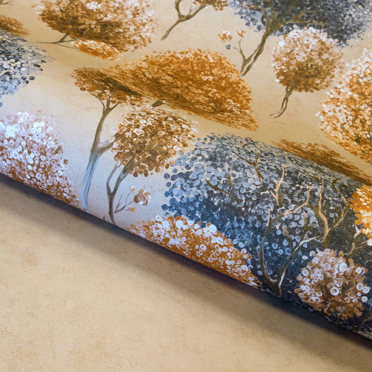 Tilia Twin Julie Feels Home Wall Mural - Rust Peach - Hohenberger - 26969 - Premier Wallcovering