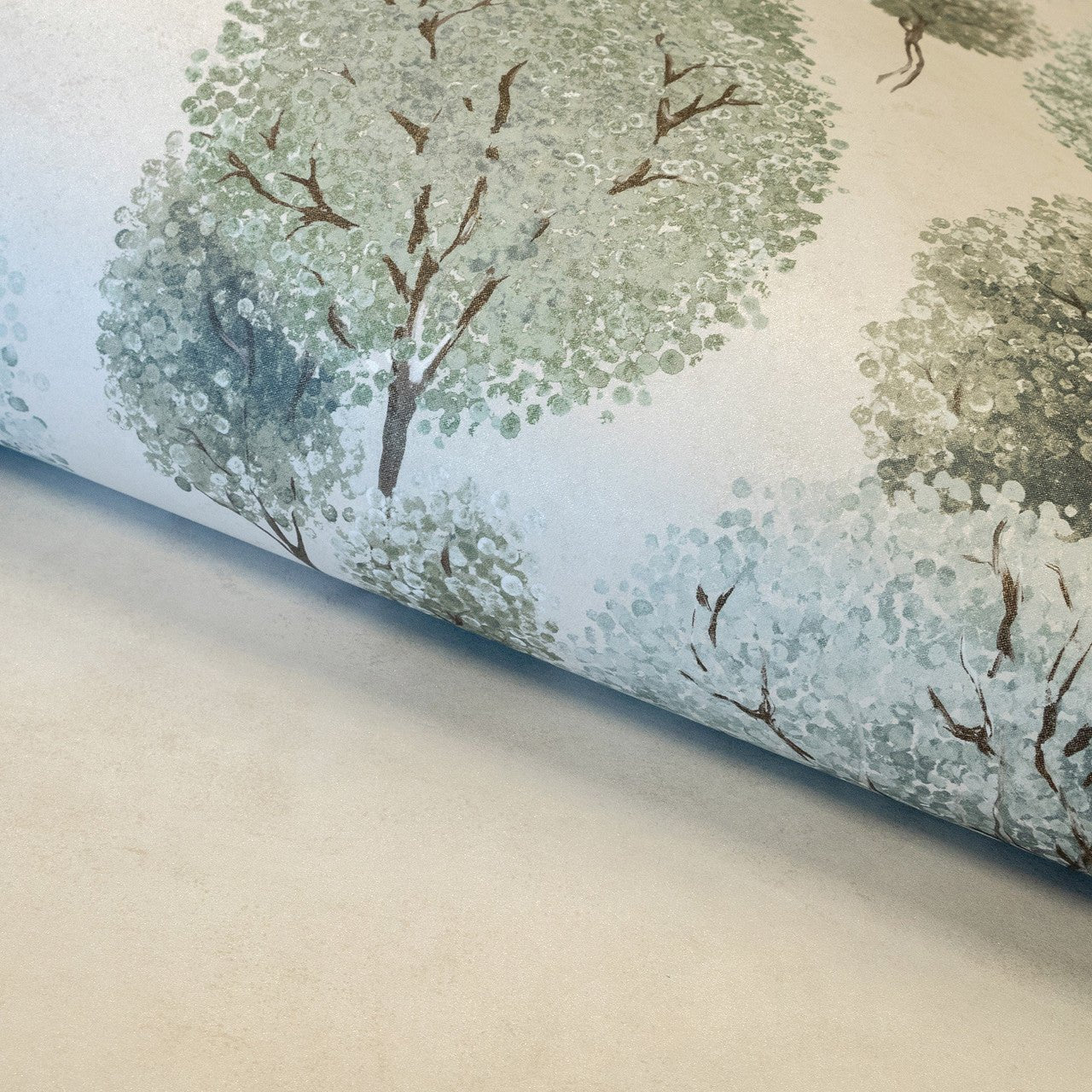 Tilia Twin Julie Feels Home Wall Mural - Sage Greyish - Hohenberger - 26968 - Premier Wallcovering