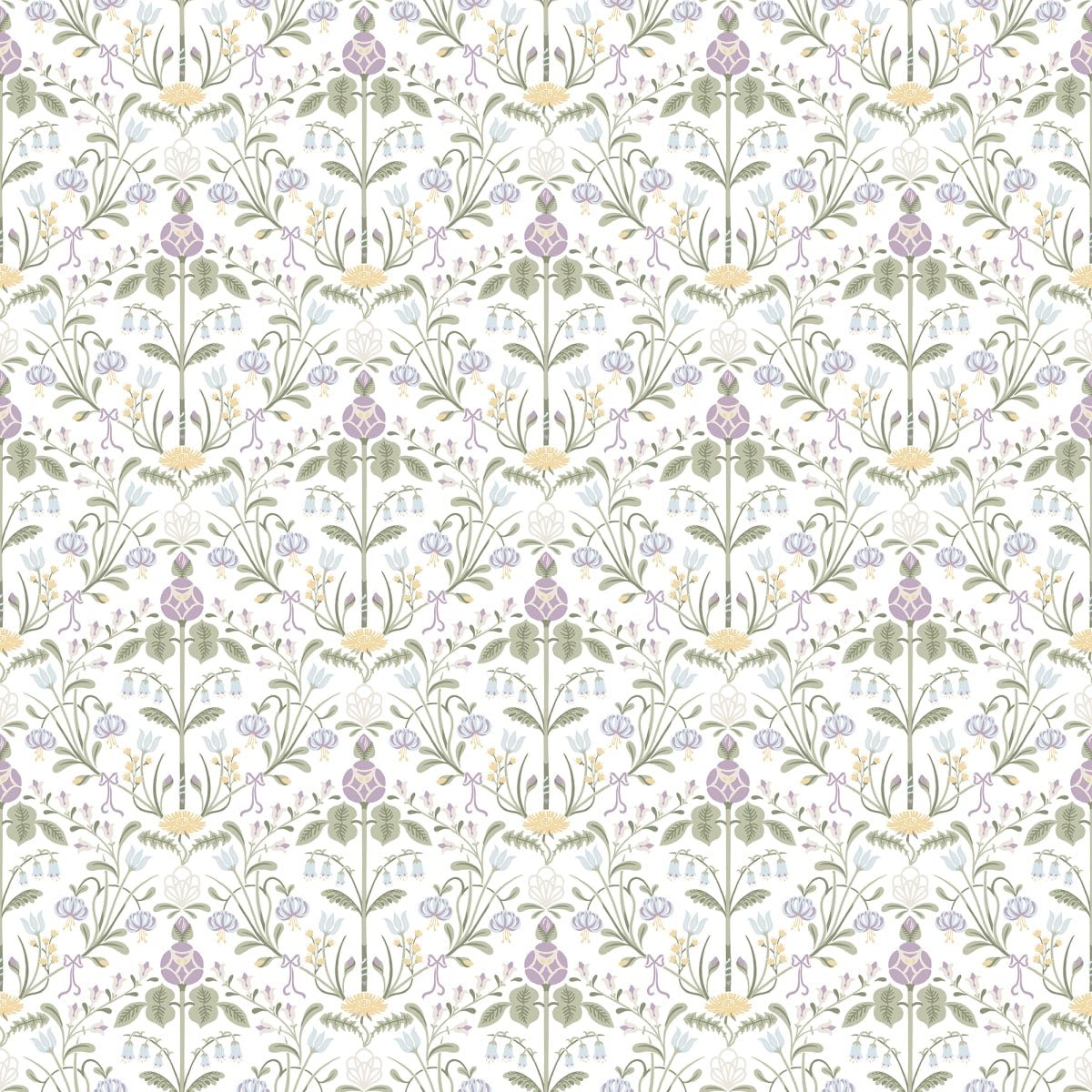 Till Carl Wallpaper - Lilac - Sandberg - S10154 - Premier Wallcovering