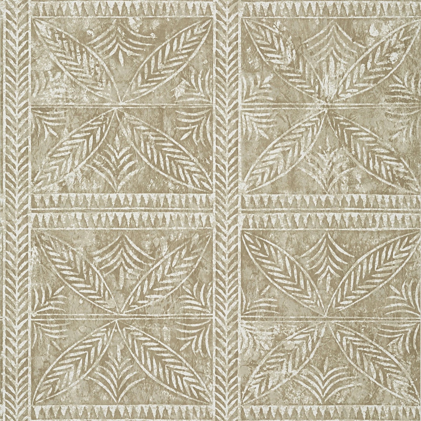 Timbuktu Wallpaper - Beige - Thibaut - T10256 - Premier Wallcovering