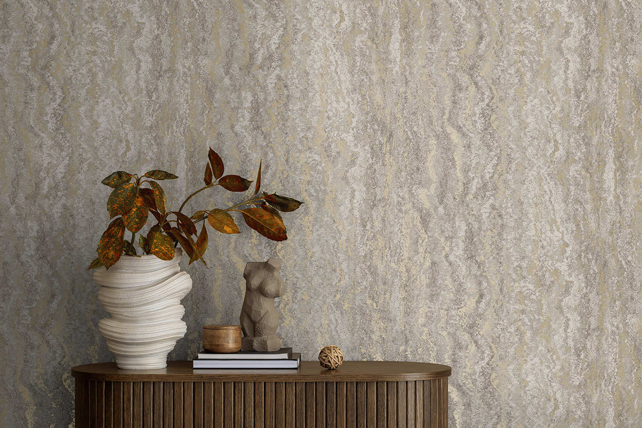 Tinos Wallpaper - Grey - Holden Décor - 66161 - Premier Wallcovering