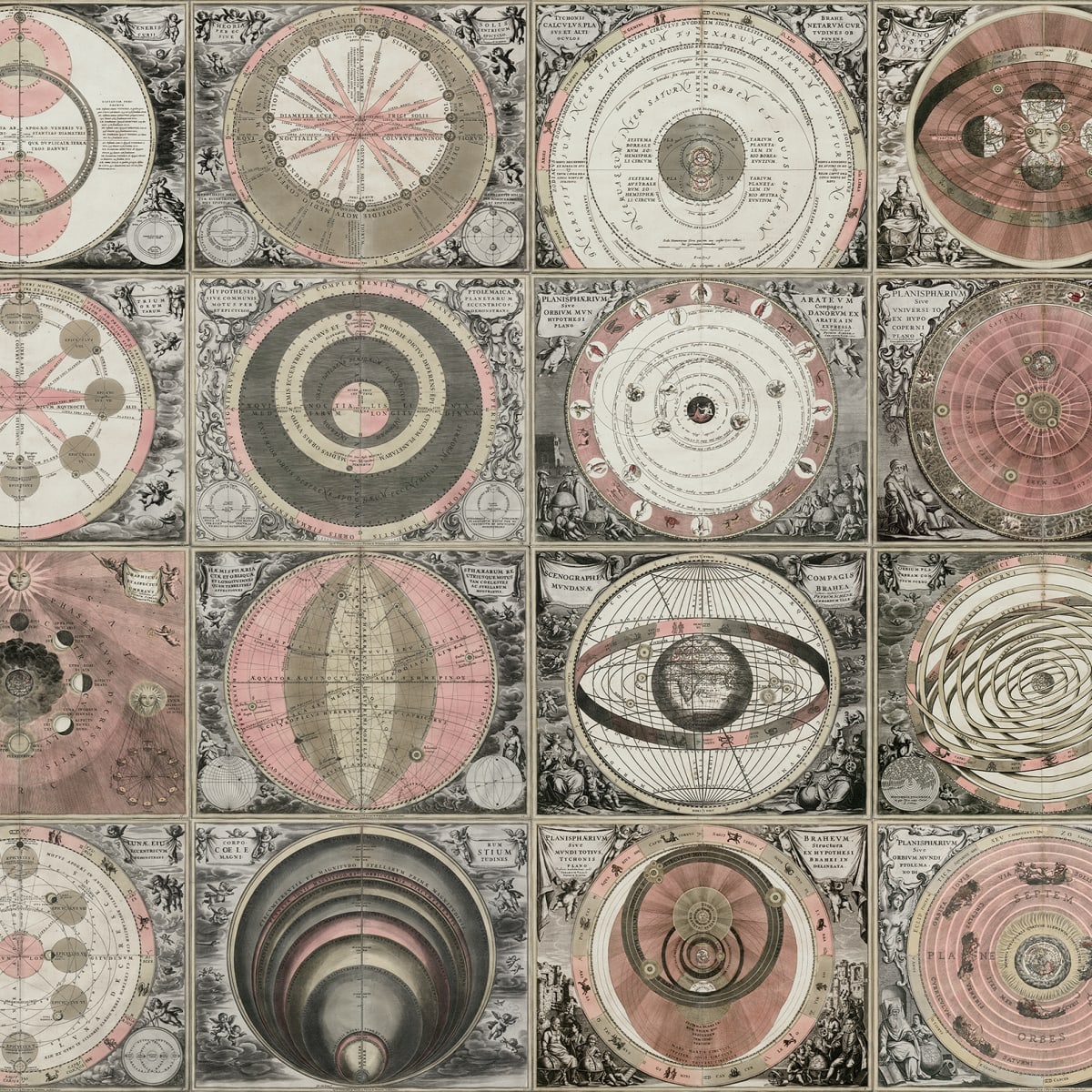 Tiny Solar System Wallpaper - Andromeda - Rebel Walls - R18576 - Premier Wallcovering