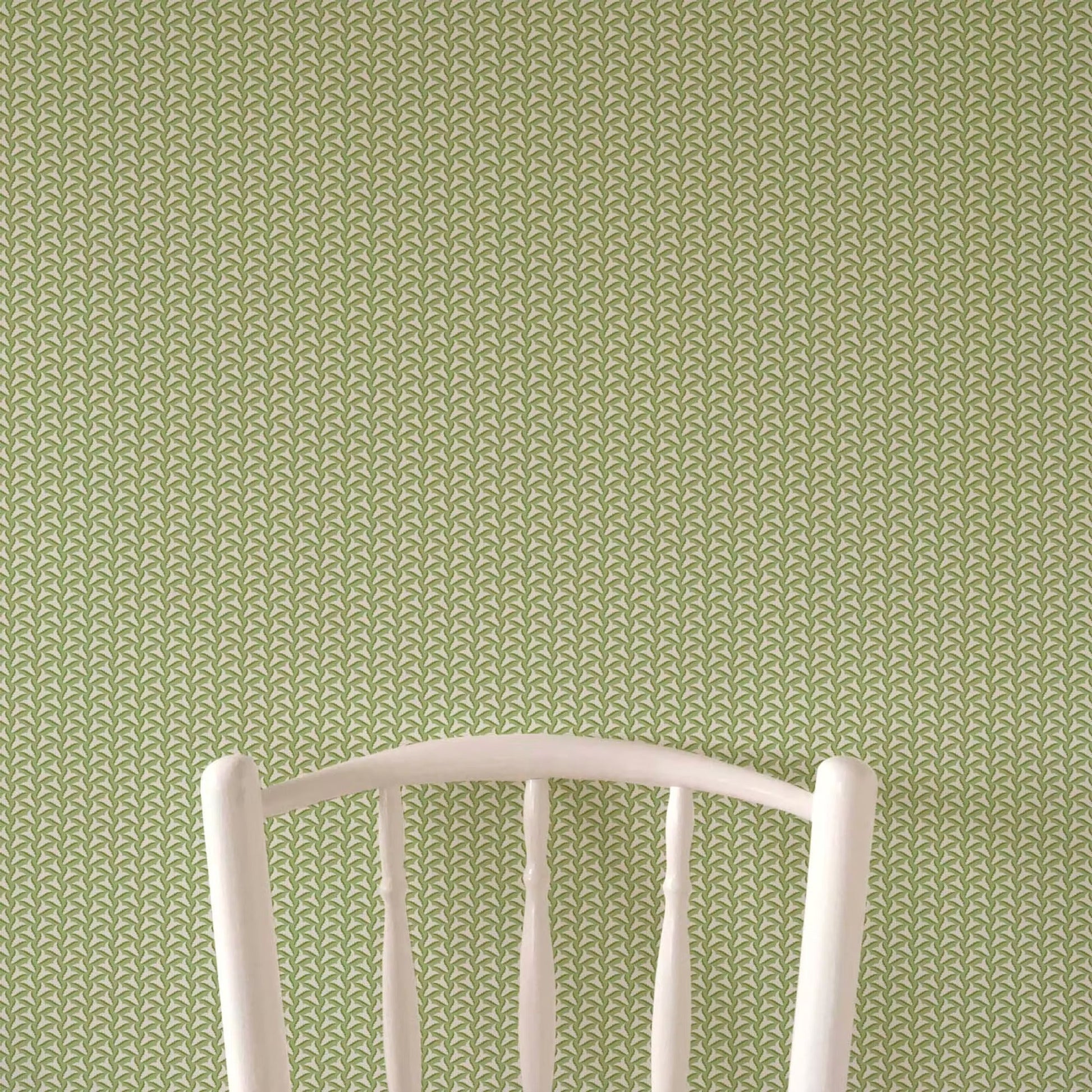 Tiny Tulips Wallpaper - Green - Ottoline - W/TTUL/101/4 - Premier Wallcovering