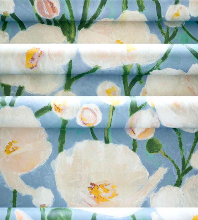 Tivoli Wallpaper - Black - Thibaut - T45014 - Premier Wallcovering