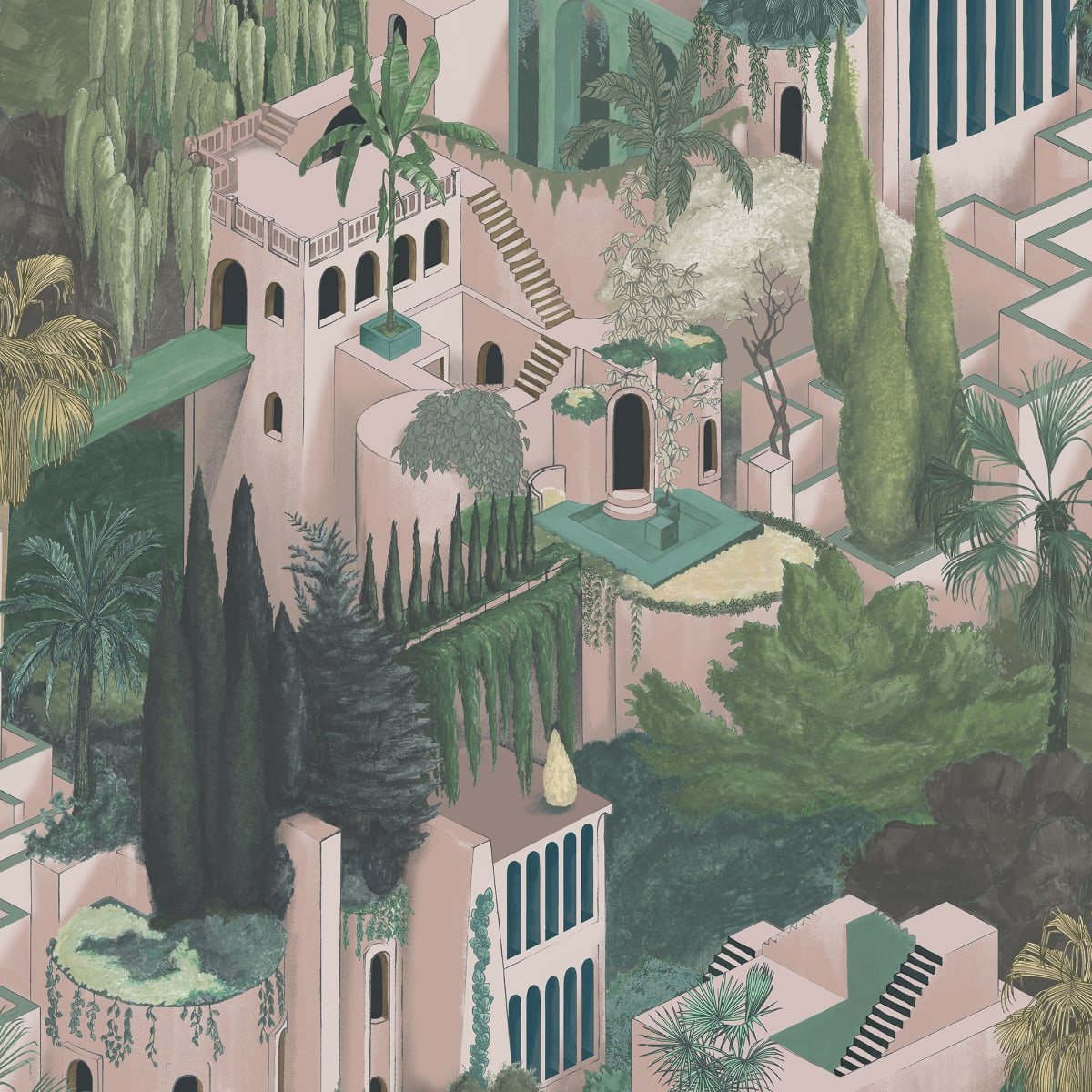 Toledo Wallpaper - Lemonade - Rebel Walls - R17512 - Premier Wallcovering