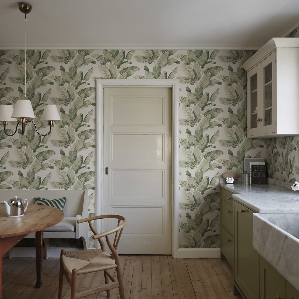 Tom Wallpaper - Garden Green - Sandberg - S10433 - Premier Wallcovering