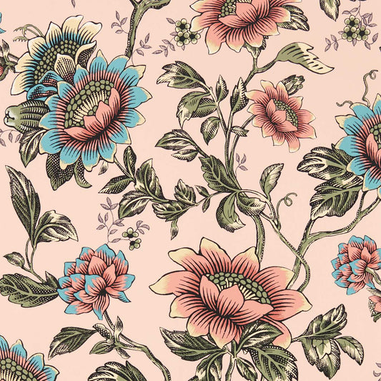 Tonquin Wallpaper - Blush - Clarke & Clarke - W0134/01 - Premier Wallcovering