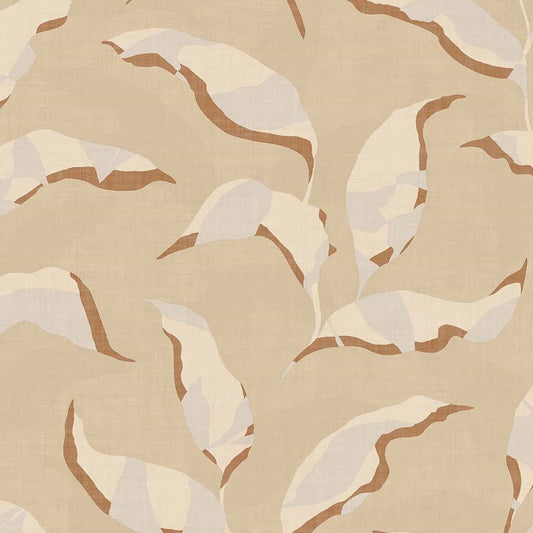 Torn Botanical Twist Wallpaper - Beige - Eijffinger - 318050 - Premier Wallcovering