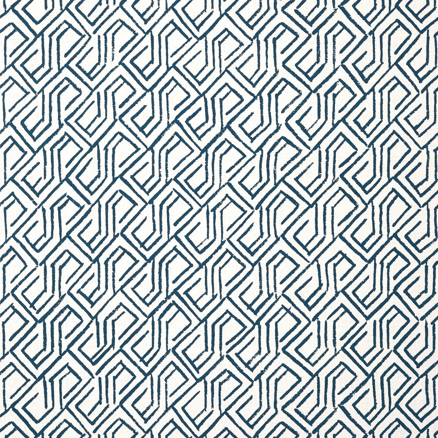 Tortona Wallpaper - Navy & White - Thibaut - T12843 - Premier Wallcovering