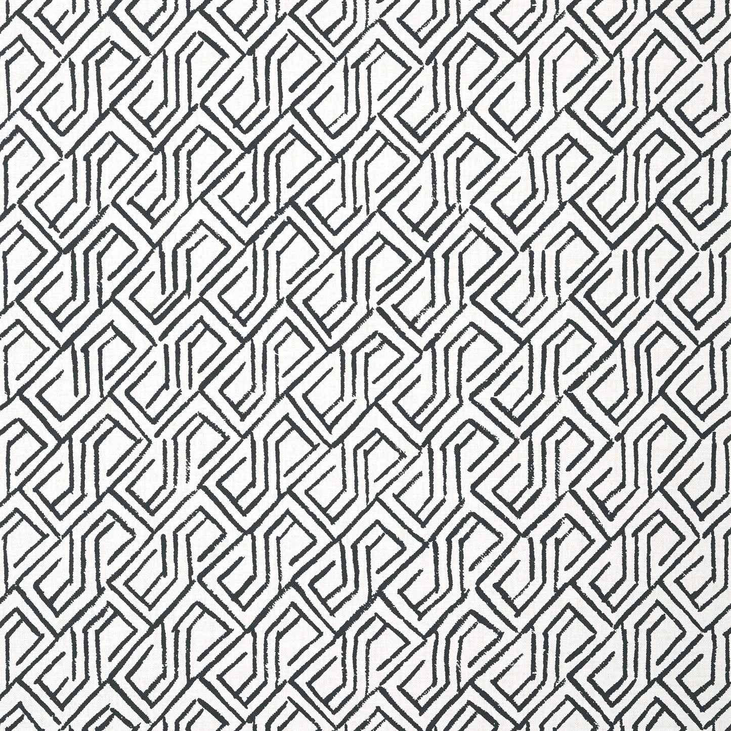 Tortona Wallpaper - Black & White - Thibaut - T12842 - Premier Wallcovering
