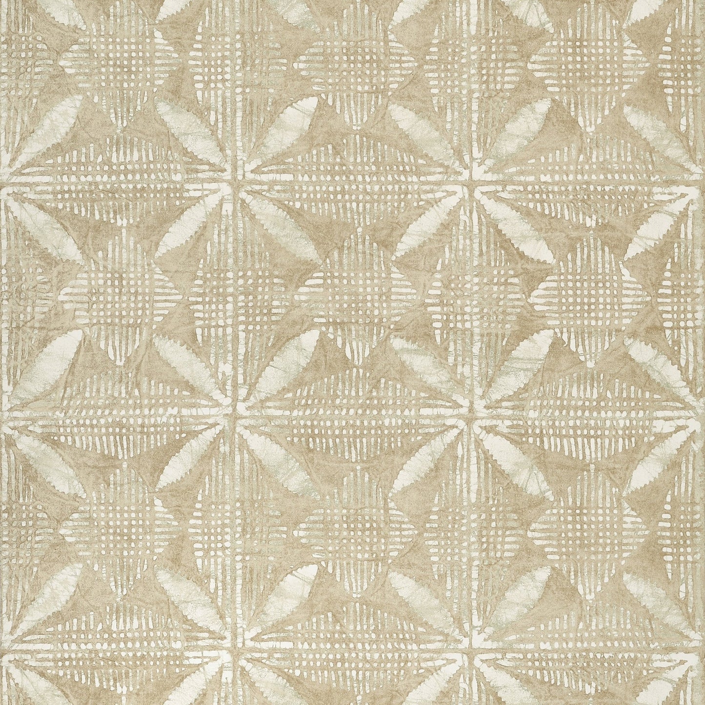 Tortuga Batik Wallpaper - Beige - Thibaut - T15839 - Premier Wallcovering