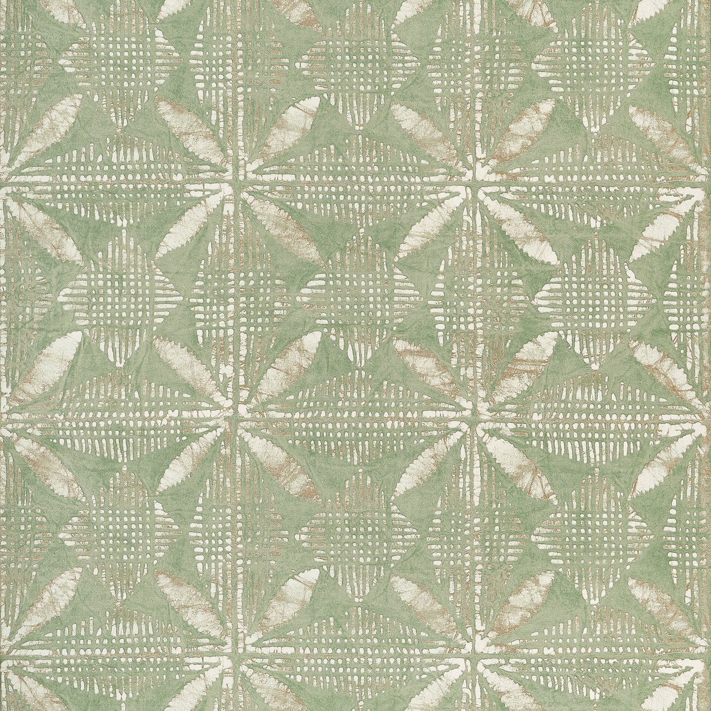 Tortuga Batik Wallpaper - Willow - Thibaut - T15838 - Premier Wallcovering