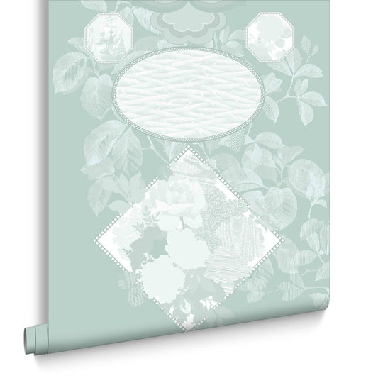 Totem Wallpaper - Jade - Graham & Brown - 102766 - Premier Wallcovering