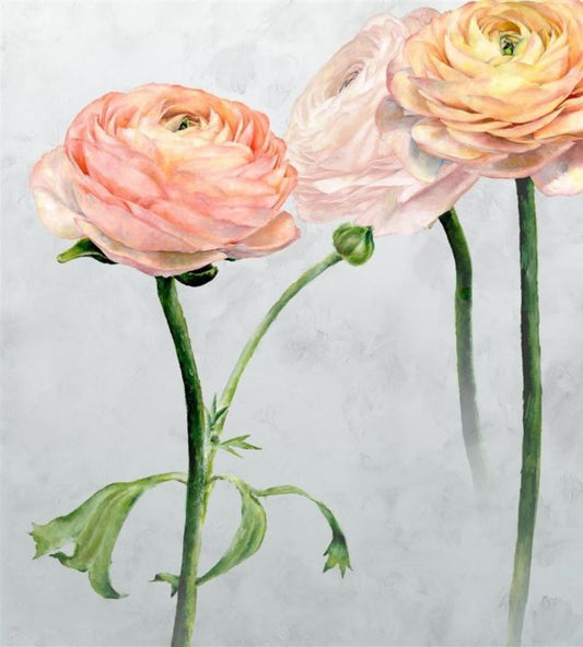 Tourangelle Scene 1 Wallpaper - Peony - PDG1099/01 - Designers Guild - Premier Wallcovering