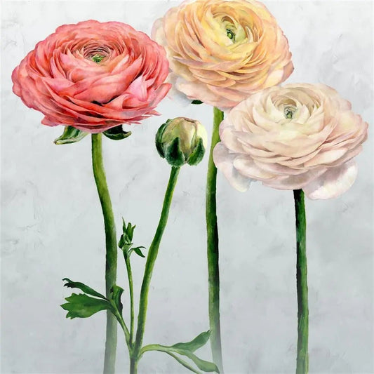 Tourangelle Scene 2 Wallpaper - Peony - Designers Guild - PDG1100/01 - Premier Wallcovering