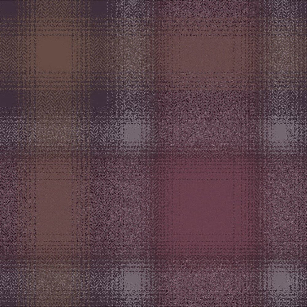 Town And Country Check Wallpaper - Brown - Next - 121194 - Premier Wallcovering