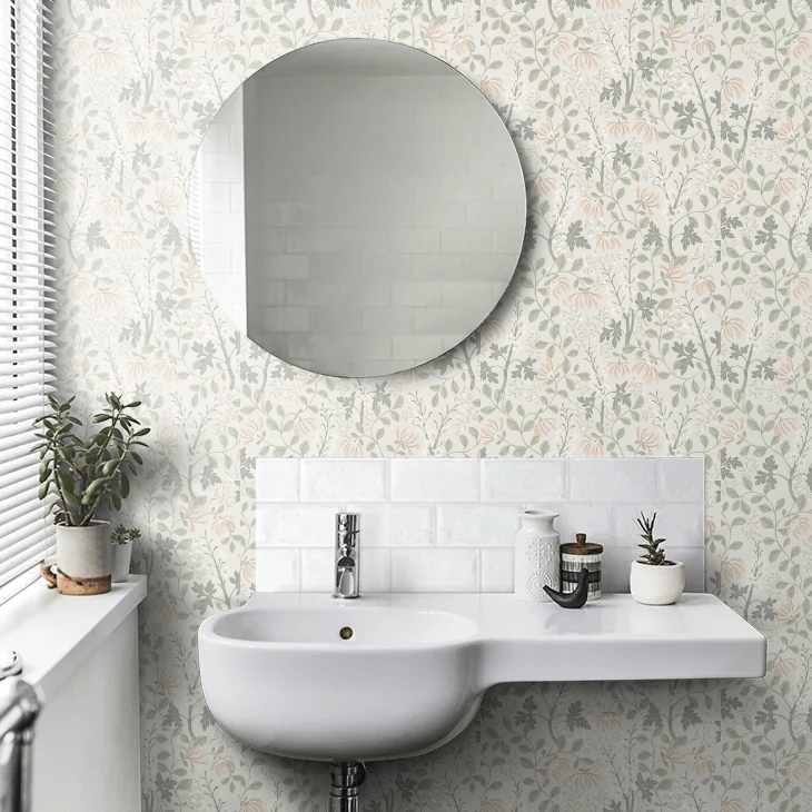 Tradgardsfrojd Wallpaper - Taupe - Boråstapeter - 6983 - Premier Wallcovering