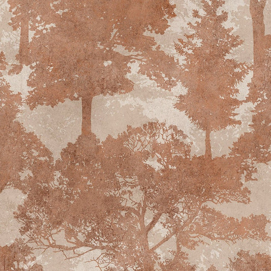 Trailing Trees Wallpaper - Terracotta - Next - 128837 - Premier Wallcovering