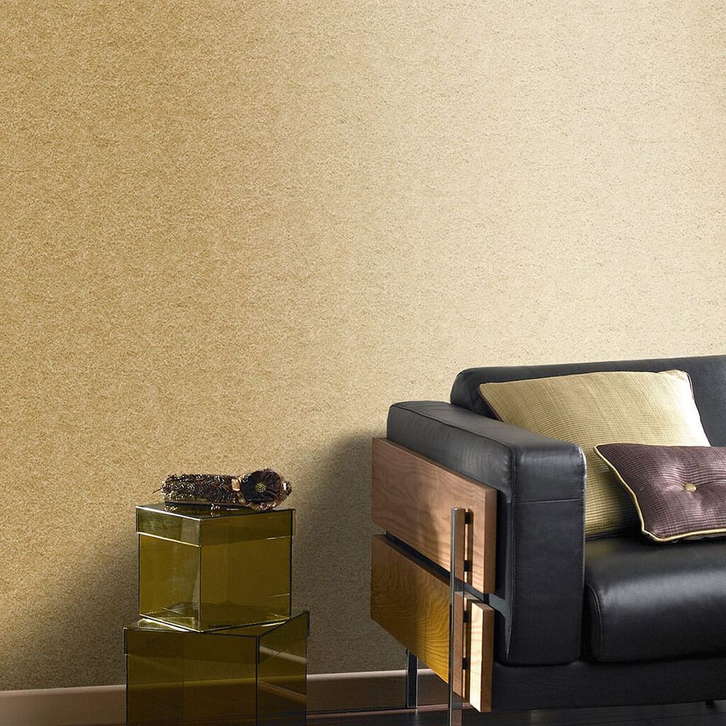 Tranquil Wallpaper - Gold - Graham & Brown - 33 - 343 - Premier Wallcovering