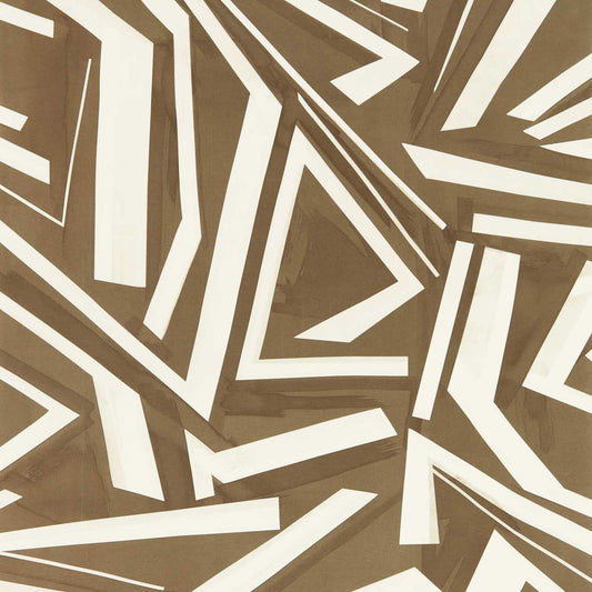 Transverse Wallpaper - Bronze - Harlequin - HM7W112740 - Premier Wallcovering