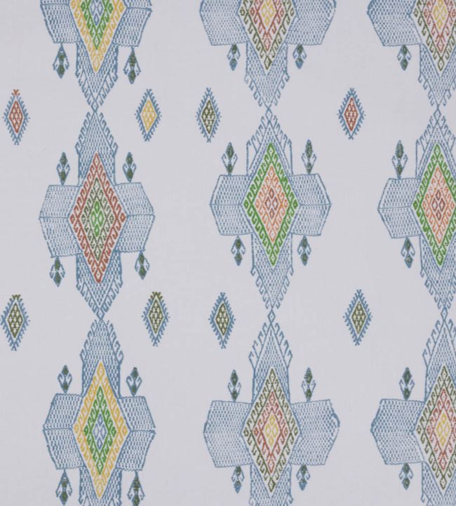 Travelling Light Fabric - Teal - Christopher Farr Cloth - CFF243 - 01 - Premier Wallcovering