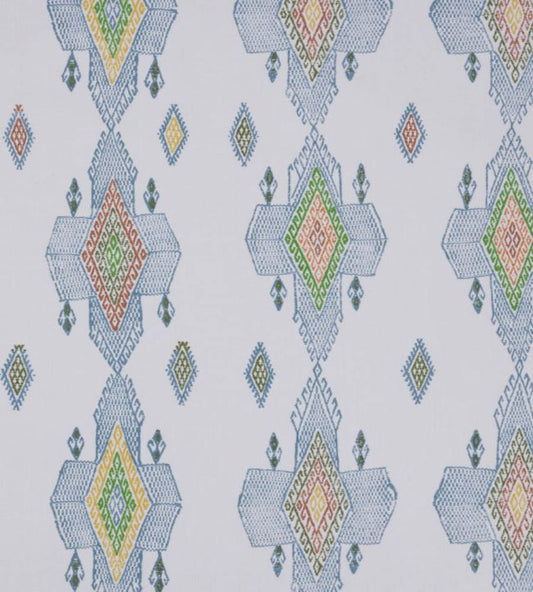 Travelling Light Fabric - Teal - Christopher Farr Cloth - CFF243 - 01 - Premier Wallcovering