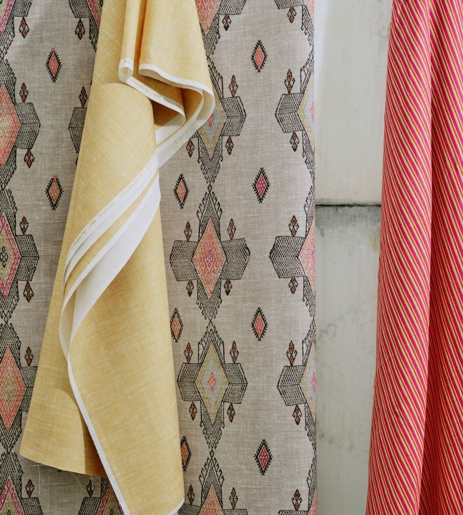 Travelling Light Performance Fabric - Arancio - Christopher Farr Cloth - CF508 - 01 - Premier Wallcovering