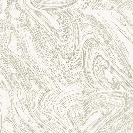 Travertino Wallpaper - White - Osborne & Little - CW6000-06 - Premier Wallcovering
