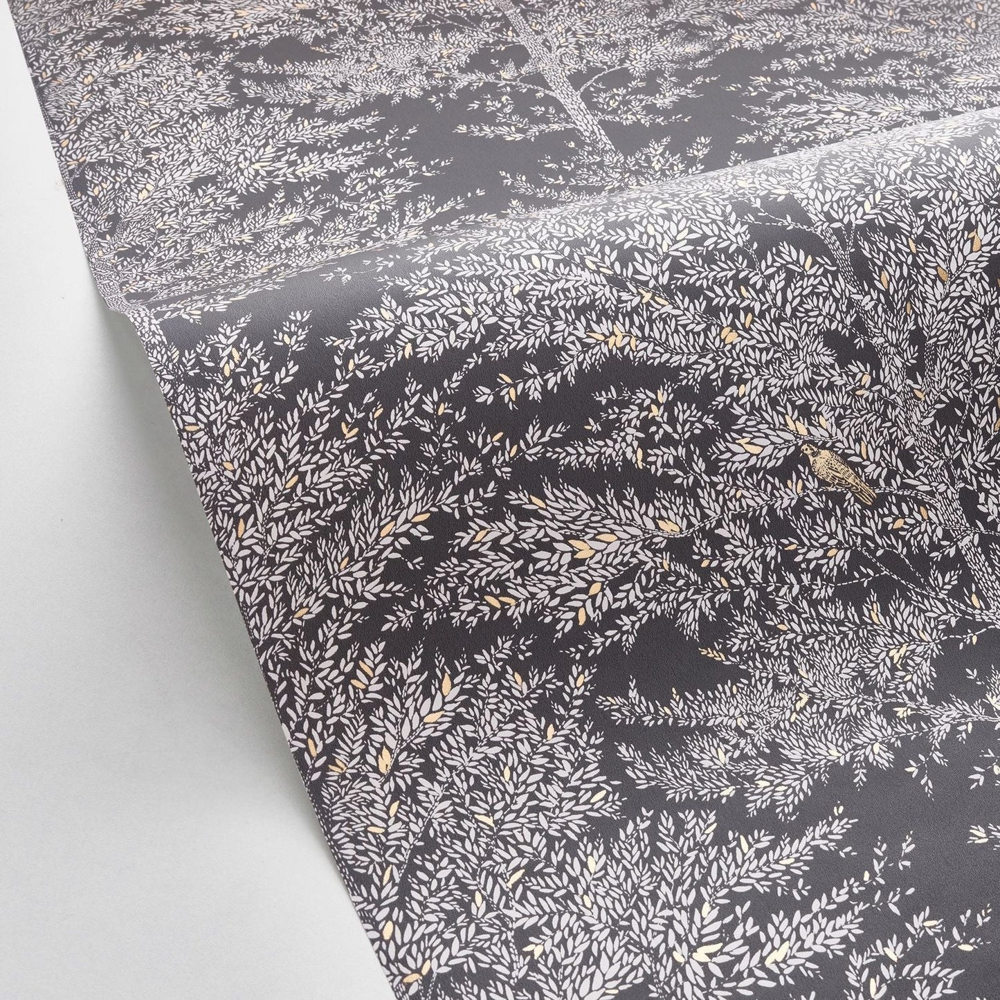 Tree Of Life Wallpaper - Noir - Caselio - 102979037 - Premier Wallcovering