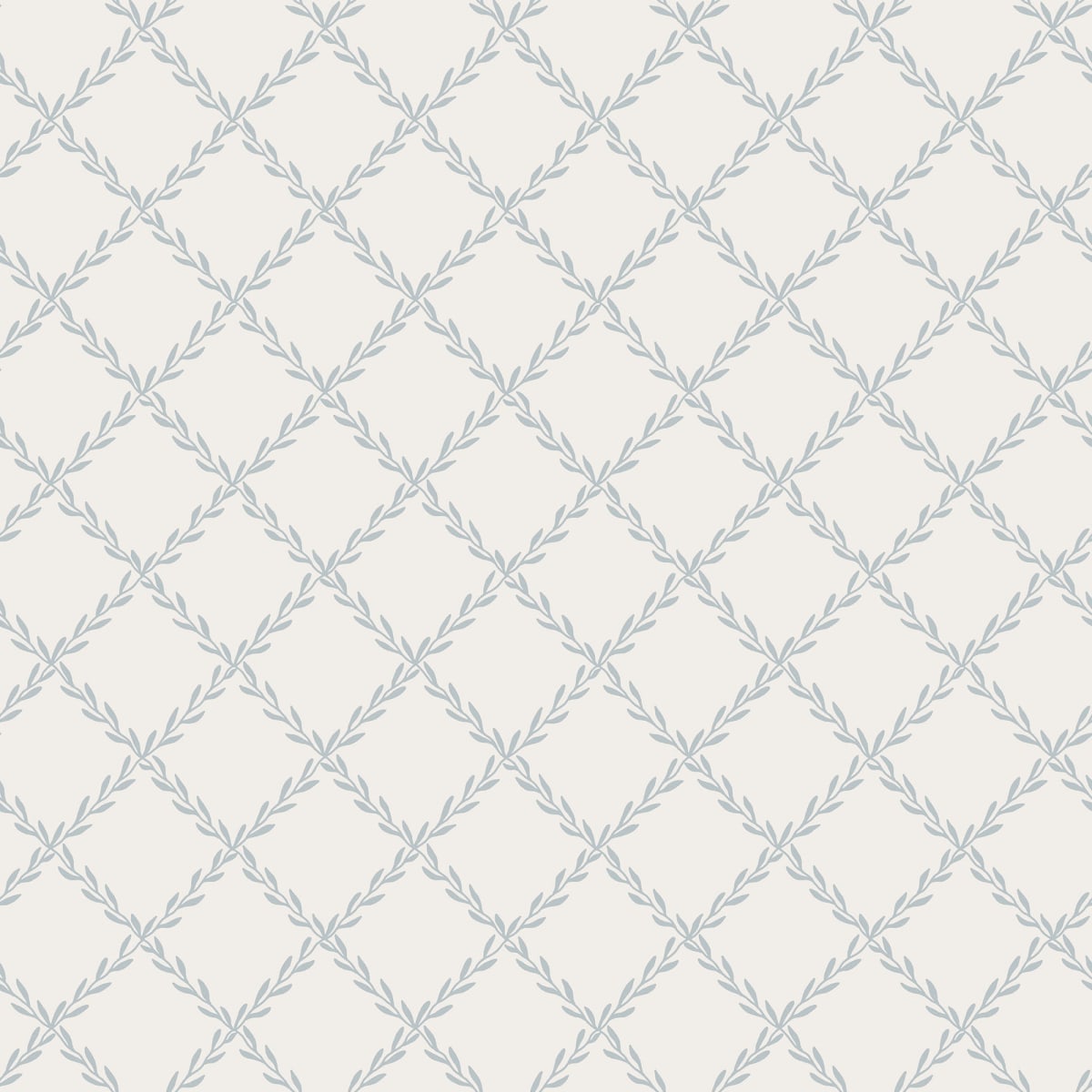 Trellis Wallpaper - Misty Blue - Sandberg - S10303 - Premier Wallcovering