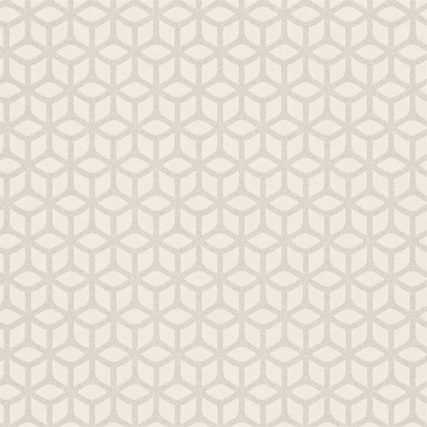 Trellis Wallpaper - Pearl - Harlequin - HMOT110377 - Premier Wallcovering