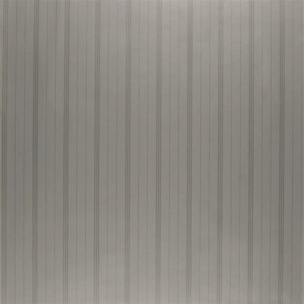 Trevor Stripe Wallpaper - Stainless Steel - Ralph Lauren - PRL5014/03 - Premier Wallcovering
