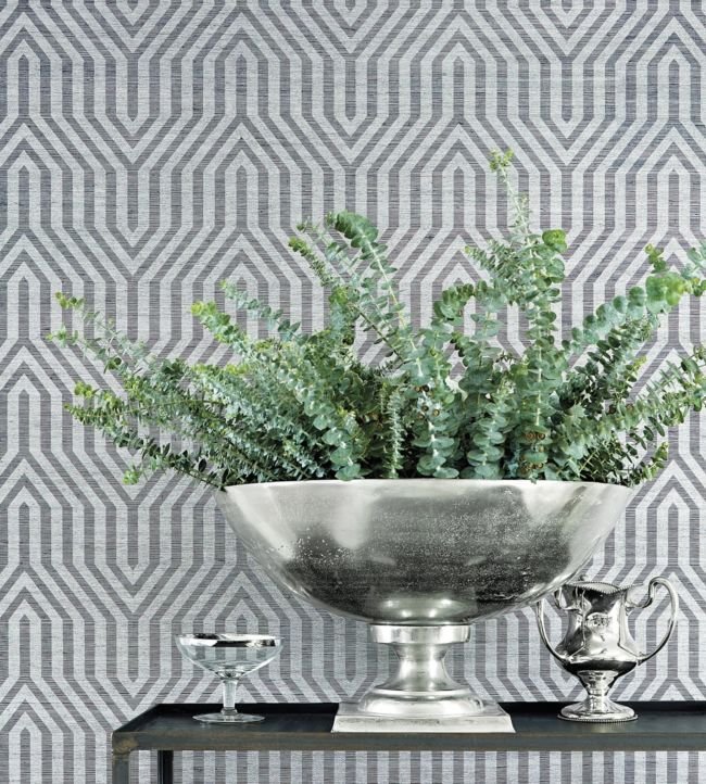 Tribeca Sisal Wallpaper - Brown - Thibaut - T83006 - Premier Wallcovering