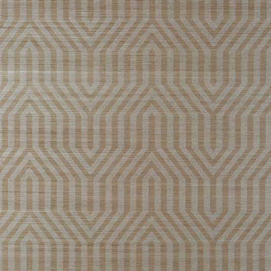 Tribeca Sisal Wallpaper - Brown - Thibaut - T83006 - Premier Wallcovering