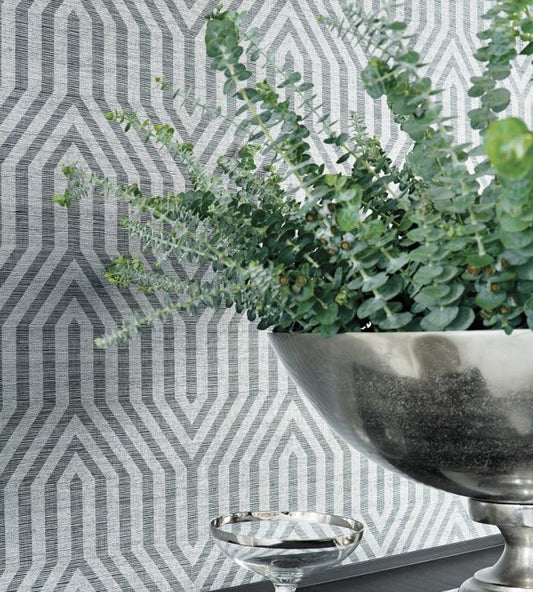 Tribeca Sisal Wallpaper - Brown - Thibaut - T83006 - Premier Wallcovering