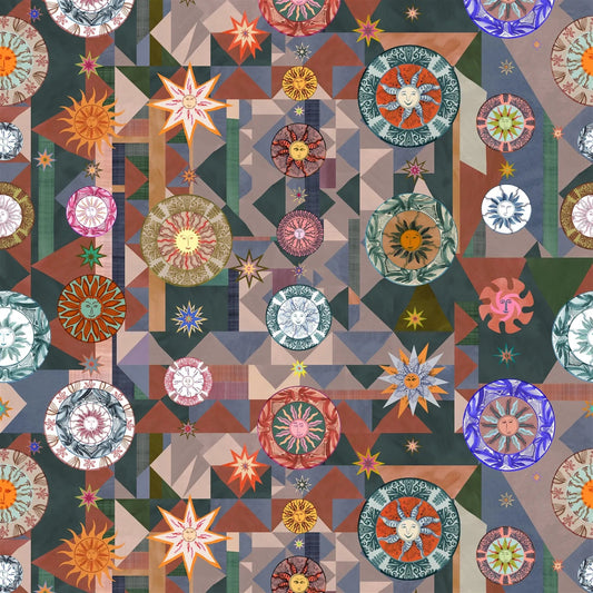 Trinquetaille Fabric - Terre Cuite - Christian Lacroix - FCL7080/01 - Premier Wallcovering
