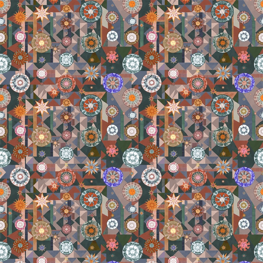 Trinquetaille Wallpaper - Terre Cuite - Christian Lacroix - PCL7055/01 - Premier Wallcovering