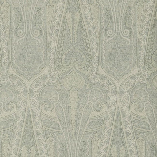 Troika Paisley Wallpaper - Slate Blue - Mulberry Home - FG074/H54 - Premier Wallcovering