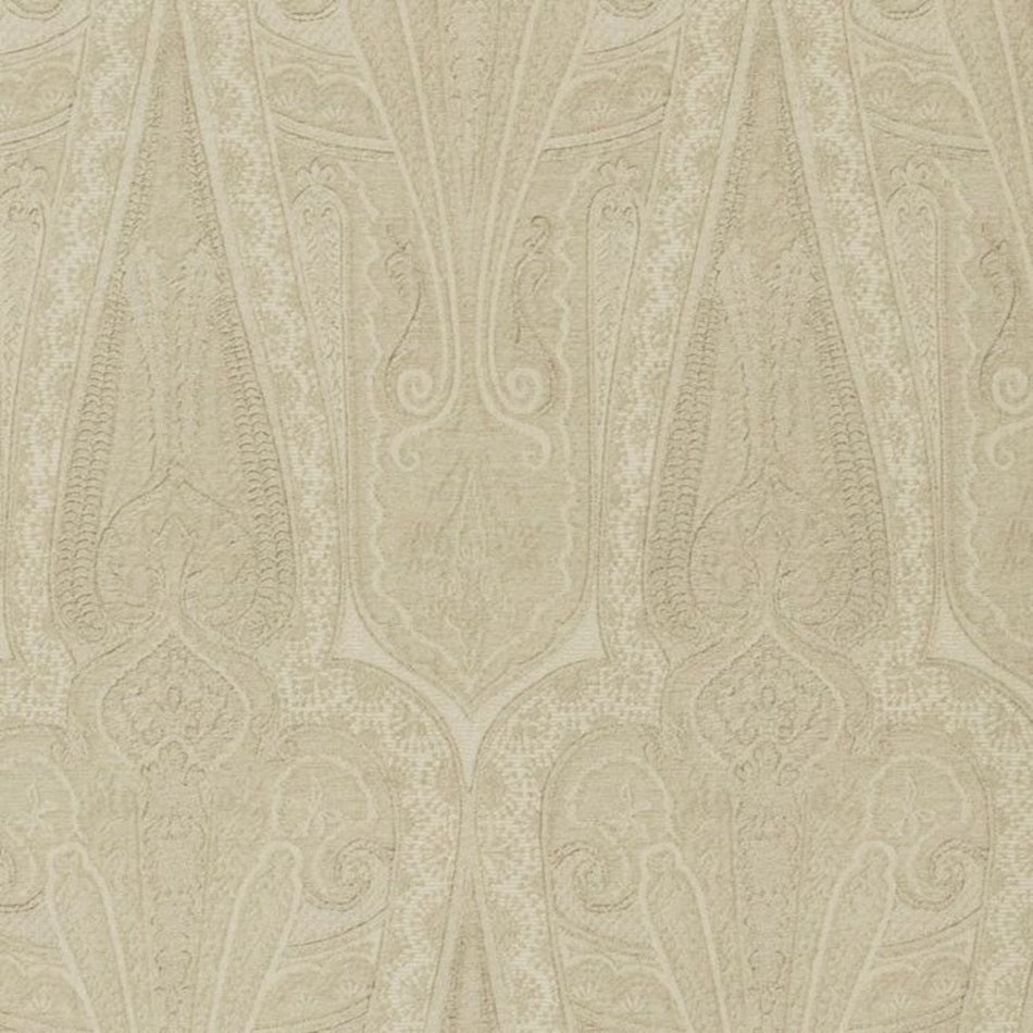 Troika Paisley Wallpaper - Stone - Mulberry Home - FG074/K102 - Premier Wallcovering