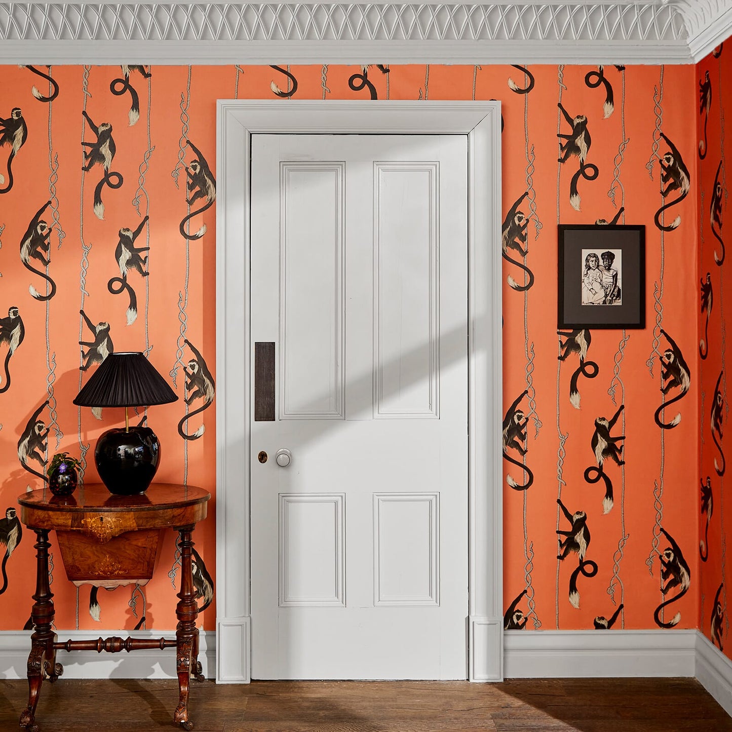 Troop Wallpaper - Salamander - Orange - House of Hackney - 1 - WA - TRO - DI - OGE - XXX - Premier Wallcovering