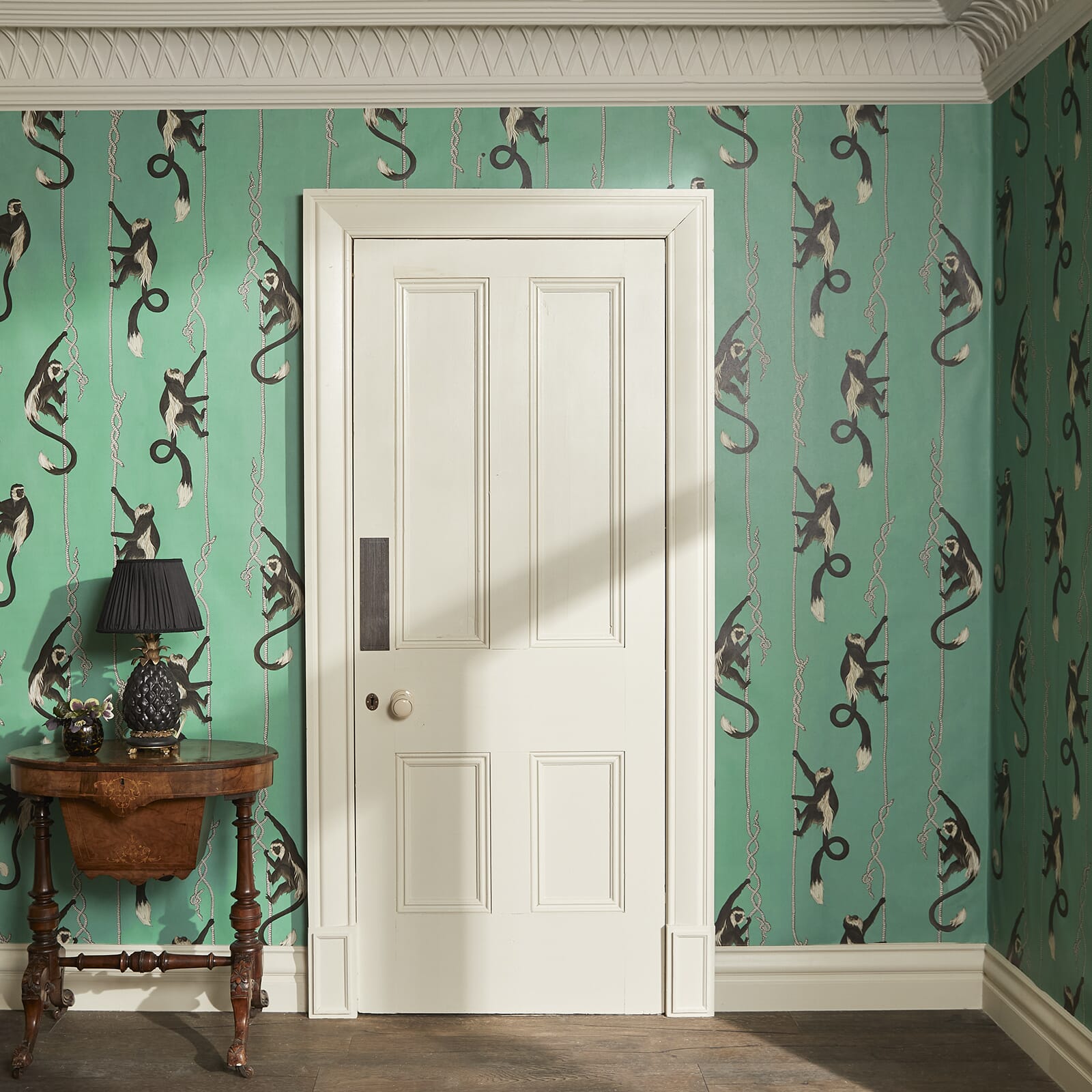 Troop Wallpaper - Parakeet - Green - House of Hackney - 1 - WA - TRO - DI - GRN - XXX - Premier Wallcovering