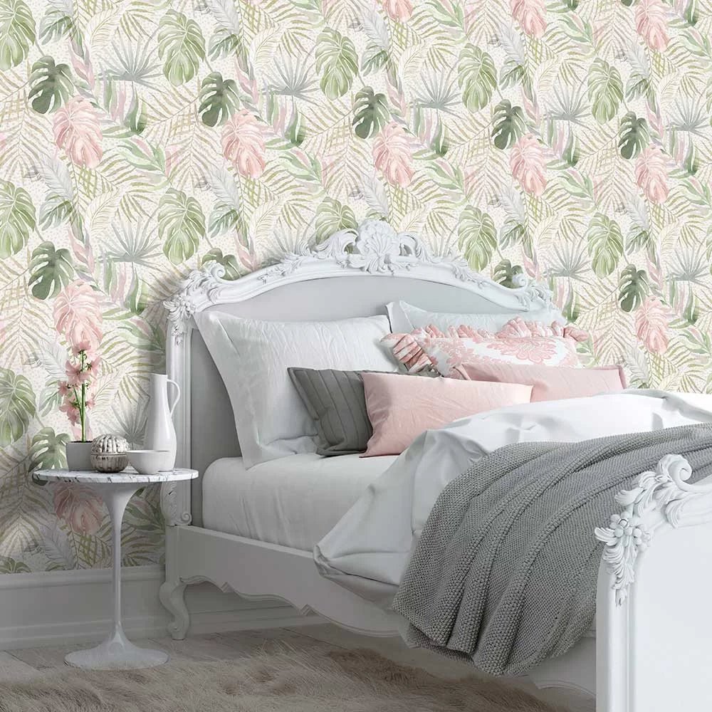 Tropica Wallpaper - Powder - Ohpopsi - WLD53131W - Premier Wallcovering
