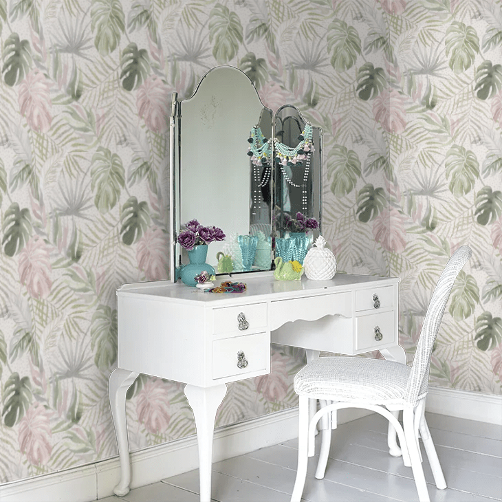 Tropica Wallpaper - Powder - Ohpopsi - WLD53131W - Premier Wallcovering