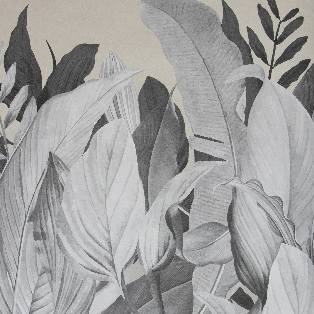 Tropical Forest Wall Mural - Almond - Hohenberger - 18000 - Premier Wallcovering